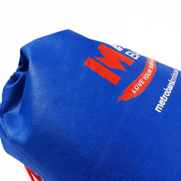 不織布束口後背包-厚度90G-尺寸W29.5*H41.5-雙色單面-可客製化印刷LOGO_2